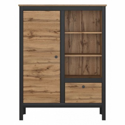 Тумба комбинированная Лофт REG1D1S/90 BRW_70003740