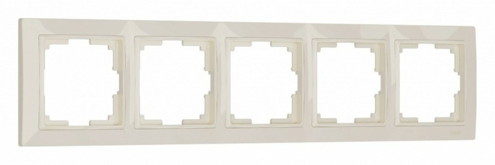 Фото Рамка на 5 постов Werkel Snabb Basic (слоновая кость) W0052003 WRK_a051292 - интернет-магазин МегаТерем в Москве