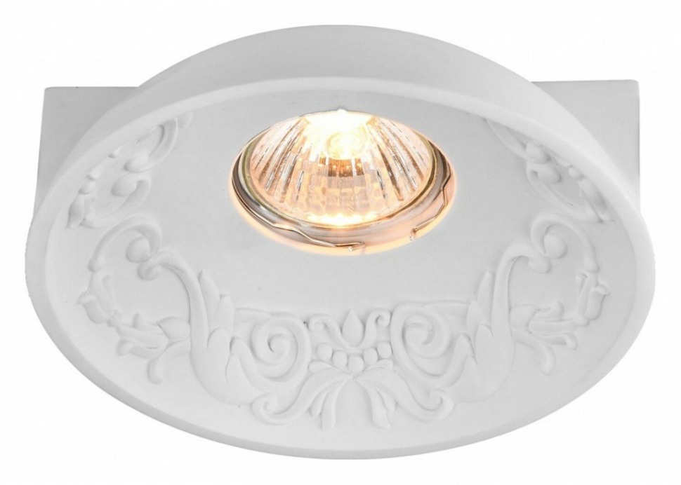 Фото Встраиваемый светильник Maytoni Gyps Classic DL278-1-01-W MY_DL278-1-01-W - интернет-магазин МегаТерем в Москве