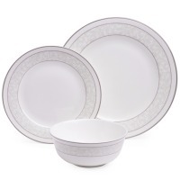 Набор посуды обеденной lefard "grey lace" на 4 пер. 12 пр. (440-315) 