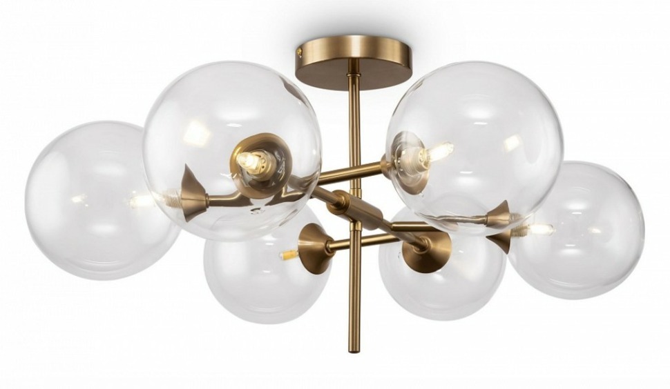 Фото Люстра на штанге Freya Maddison FR5115PL-06BZ1 MY_FR5115PL-06BZ1 - интернет-магазин МегаТерем в Москве