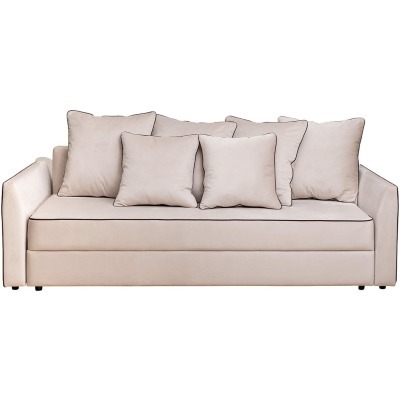 Диван Mores(K)кант трехмест.раскл. велюр беж. Colton 002-BEG 226*103*94 (TT-00011013)