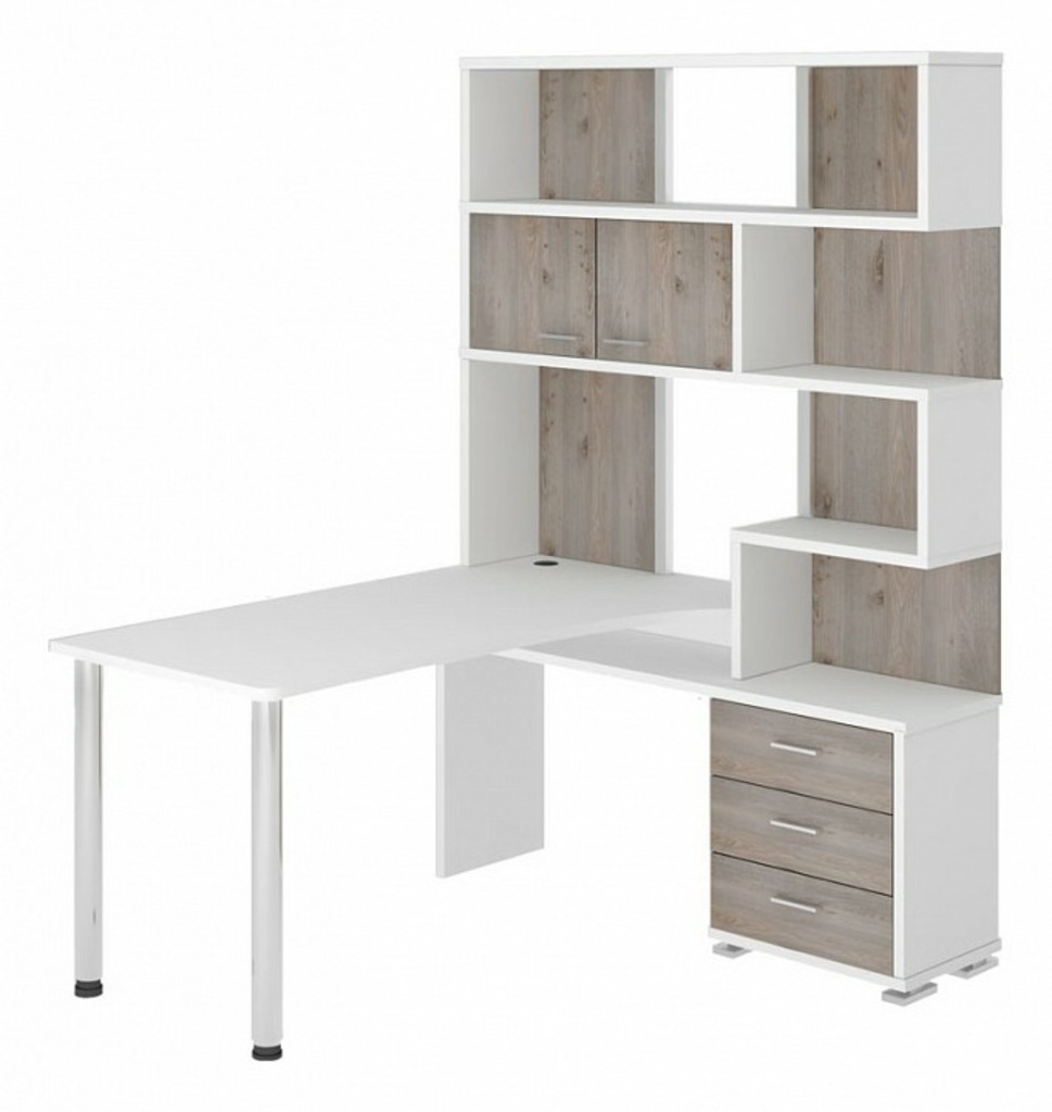 Фото Стол компьютерный Домино нельсон СР-420/130 MER_SR-420_130_BENBE-PRAV - интернет-магазин МегаТерем в Москве