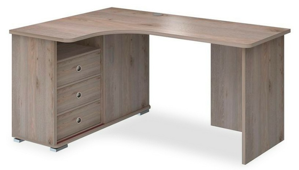 Фото Стол письменный Домино СР-145С MER_SR-145S-N-LEV-NOVYJ - интернет-магазин МегаТерем в Москве