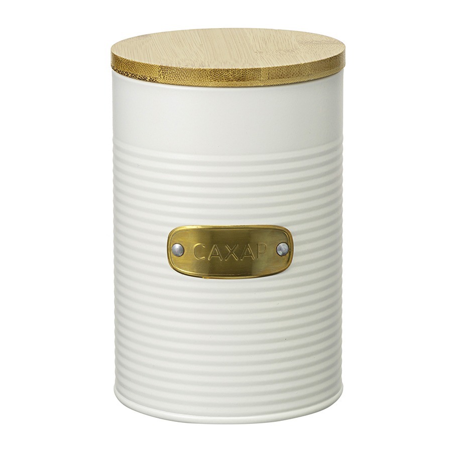 Фото Банка для хранения сахара irmel, 1,3 л, молочная (78390) - интернет-магазин МегаТерем в Москве