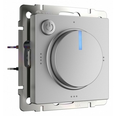 Терморегулятор электромеханический для теплого пола Werkel серебряный W1151106 WRK_a051521