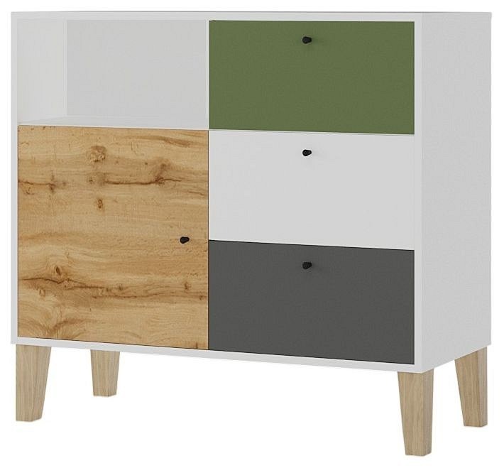 Фото Тумба комбинированная Story MBW_102089 - интернет-магазин МегаТерем в Москве