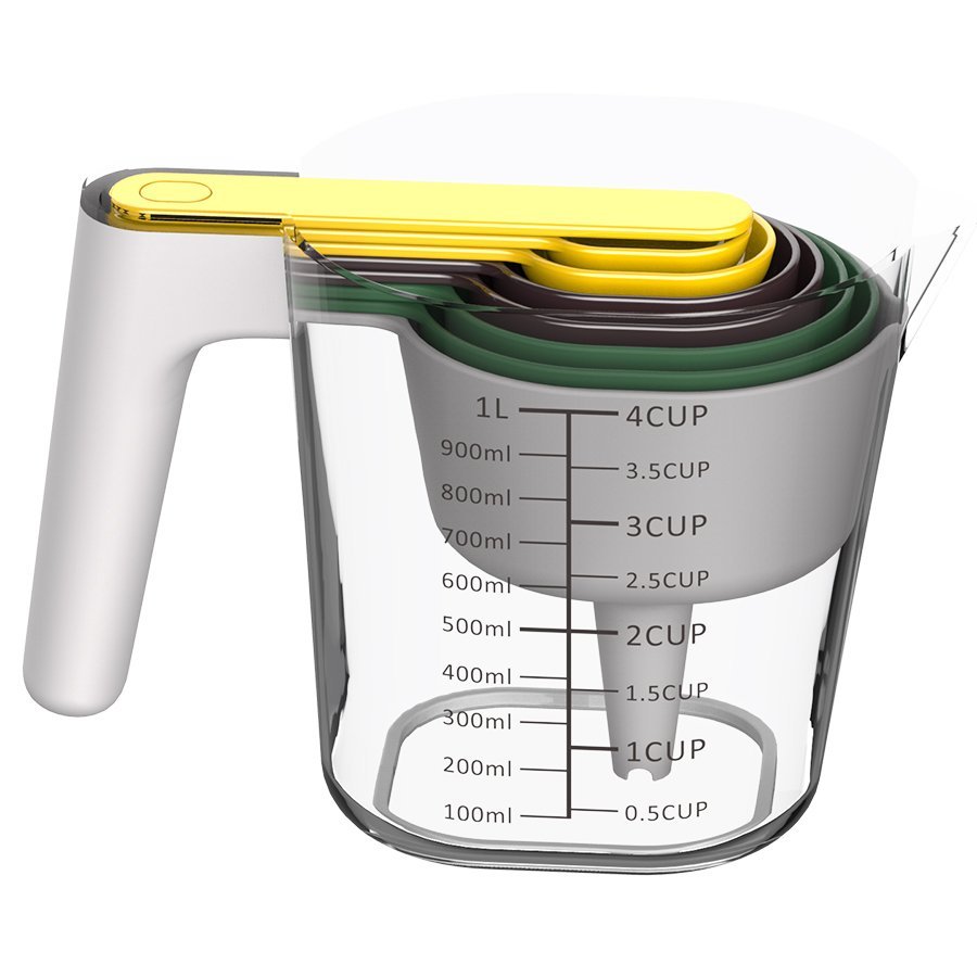 Фото Набор мерных емкостей gro, 9 шт. (74912) - интернет-магазин МегаТерем в Москве