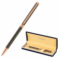 Ручка подарочная шариковая GALANT ASTRON BRONZE 0,7 мм синяя 143524 (92703)