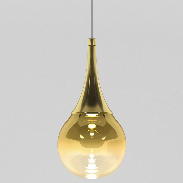 Фото Подвесной светильник Eurosvet Adour 50256/1 LED золото EV_a063856 - интернет-магазин МегаТерем в Москве