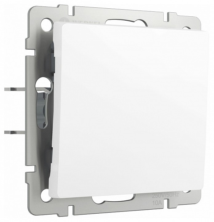 Фото Кнопка звонка без рамки Werkel белый матовый W1114561 WRK_a063817 - интернет-магазин МегаТерем в Москве