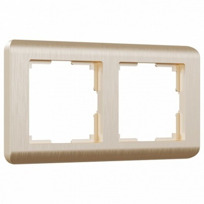 Рамка на 2 поста Werkel Stream (шампань) W0022111 WRK_a051263