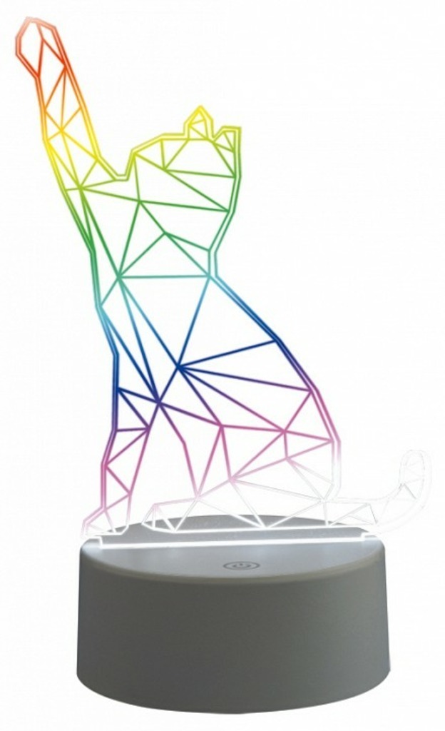 Фото Зверь световой Uniel Catty UL-00007419 UL_UL-00007419 - интернет-магазин МегаТерем в Москве