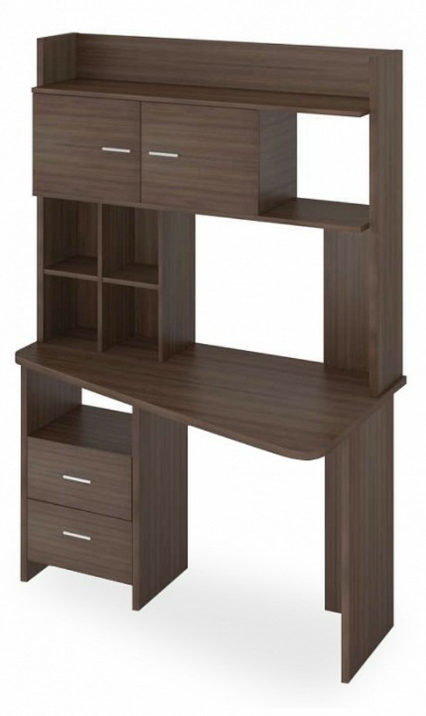 Фото Стол компьютерный Домино Lite СКЛ-Трап120+НКЛХ-120 MER_SKL-Trap120-NKLH-120_SH_PRAV - интернет-магазин МегаТерем в Москве