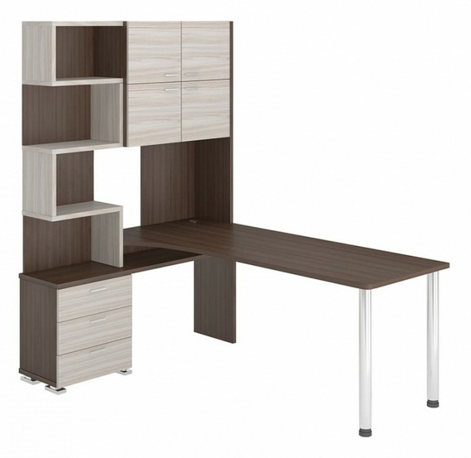 Фото Стол компьютерный Домино СР-500М/190 MER_SR-500M_190_SHKSH-LEV - интернет-магазин МегаТерем в Москве