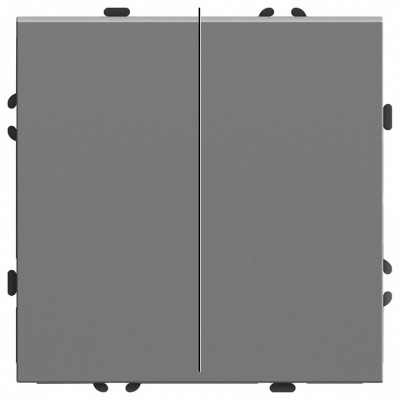 Выключатель двухклавишный б...