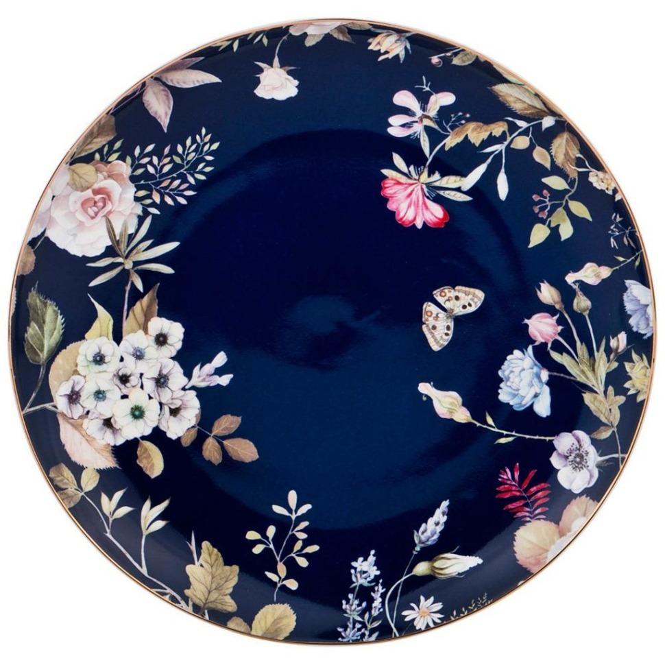 Фото Тарелка закусочная lefard кобальт 21 см (86-2370-1)  - интернет-магазин МегаТерем в Москве