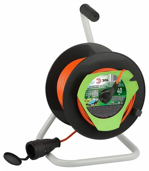 Фото Удлинитель Эра  RP-1-2x1-40m ER_B0059771 - интернет-магазин МегаТерем в Москве