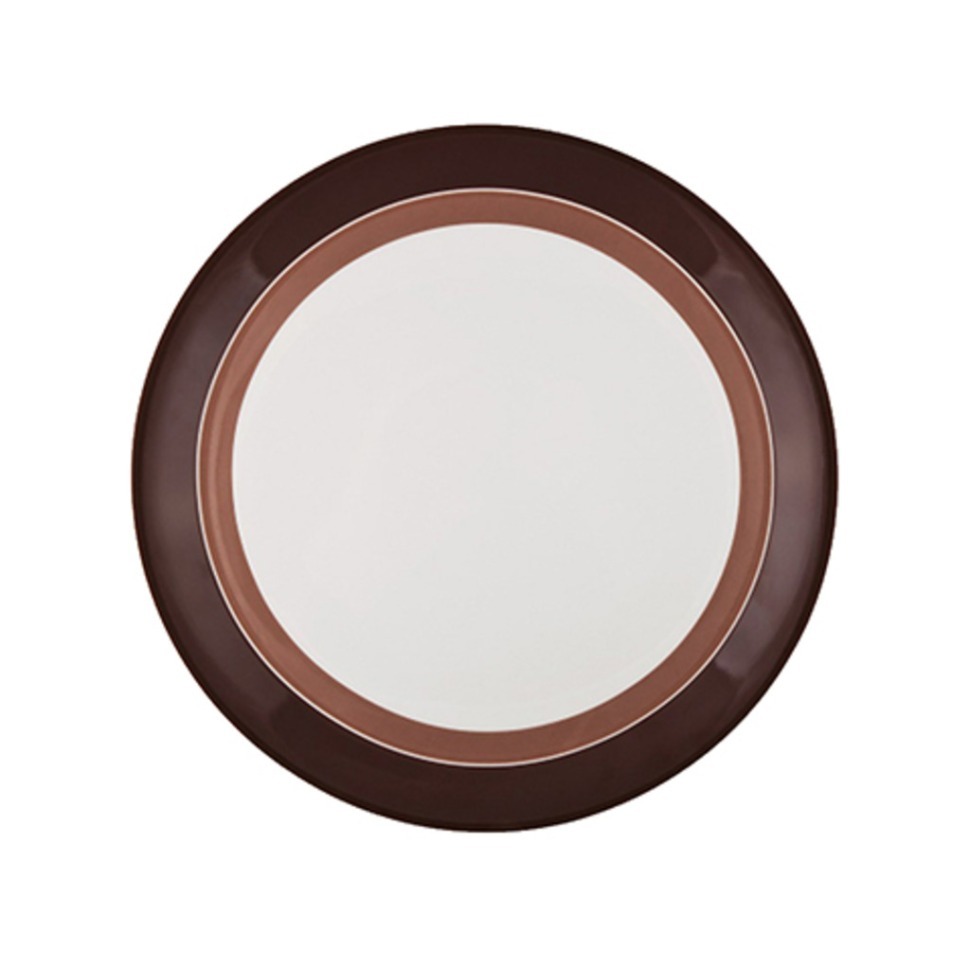 Фото Тарелка A2114856, 27 см, фарфор, white, brown, MIKASA - интернет-магазин МегаТерем в Москве