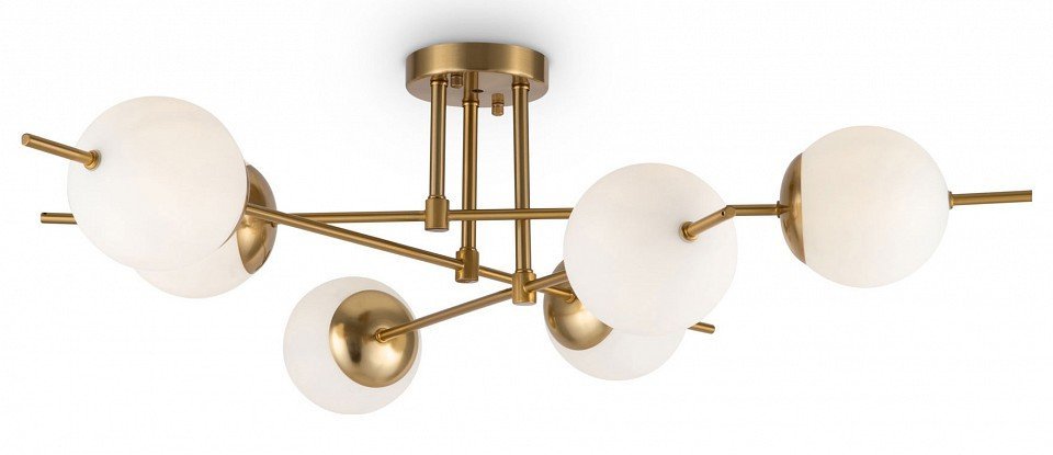 Фото Люстра на штанге Freya Damask FR5205PL-06BS MY_FR5205PL-06BS - интернет-магазин МегаТерем в Москве