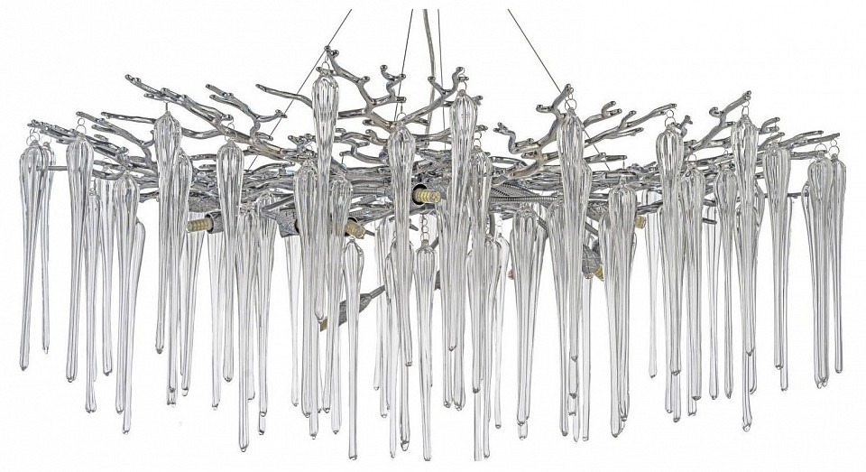 Фото Подвесная люстра Dio D’Arte Tavenna Nickel Tavenna H 1.5.100.101 N DDA_Tavenna_H_1.5.100.101_N - интернет-магазин МегаТерем в Москве