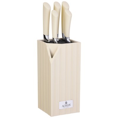 Набор ножей agness  на плас...