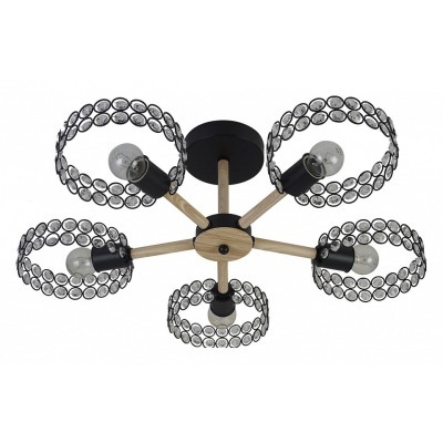 Люстра на штанге Escada Banjo 679/5P Black ESC_679_5P_Black