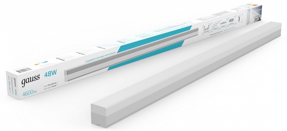 Фото Модульный светильник Gauss Shop Lighting 883525248 GA_883525248 - интернет-магазин МегаТерем в Москве