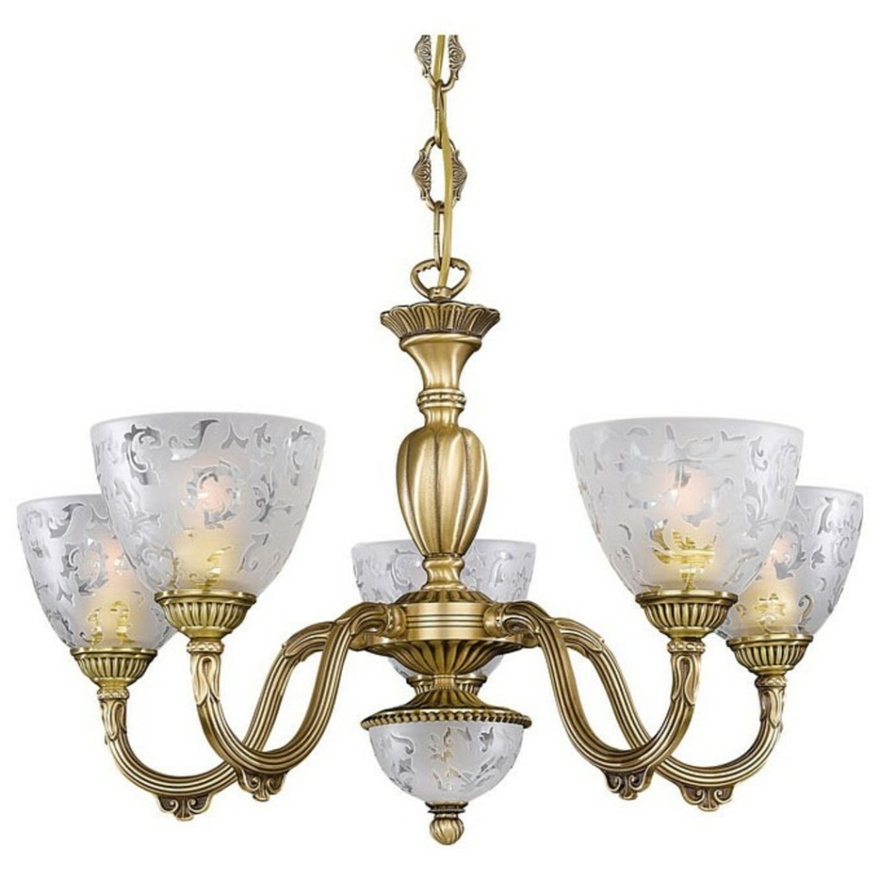 Фото Подвесная люстра Reccagni Angelo 6252 L 6252/5 RA_L_6252_5 - интернет-магазин МегаТерем в Москве