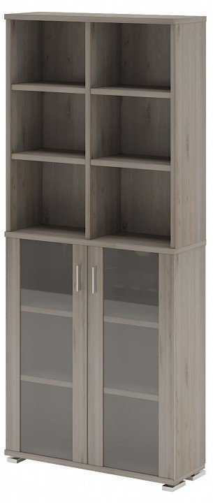 Фото Шкаф-витрина Домино ПУ-30-4-ФС MER_PU-30-4-FS_N - интернет-магазин МегаТерем в Москве