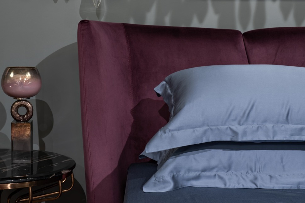 Фото Комплект наволочек Сопрано синий 70*70(2шт) (TT-00010329) - интернет-магазин МегаТерем в Москве