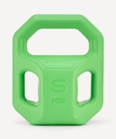 Гиря пластиковая Starfit DB-505, 6 кг, зеленый (2113752)