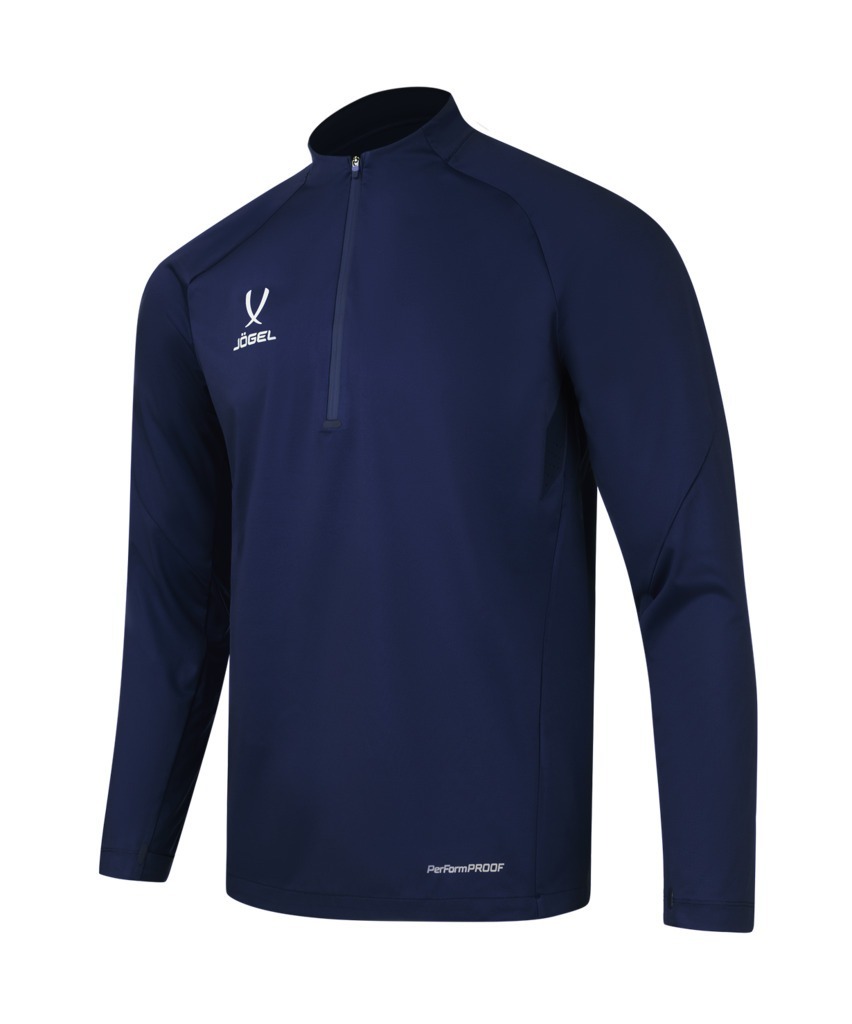 Фото Джемпер ветрозащитный JÖGEL PREMIER PerFormPROOF 1/4 Zip Wind Top, темно-синий (2122999) - интернет-магазин МегаТерем в Москве