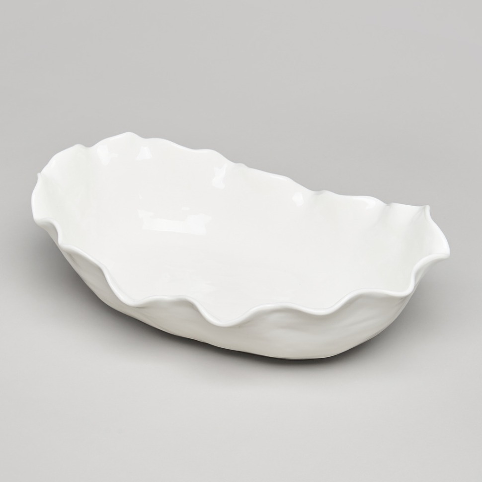 Фото Блюдо овальное lefard banquet 34*22*10,5 cm (263-1369)  - интернет-магазин МегаТерем в Москве