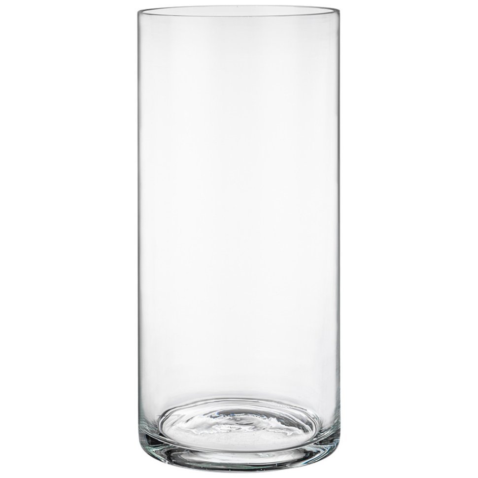 Фото Ваза cylinder диаметр 12 см высота 25 см Muza (380-504) - интернет-магазин МегаТерем в Москве