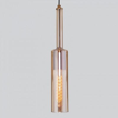 Подвесной светильник Eurosvet Graf 50226/1 янтарный EV_a057453