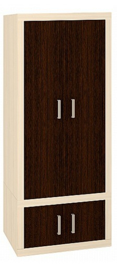 Фото Шкаф платяной Toivo ШК90/60 Д MER_TOJ-SHK-90-60-D-KSH - интернет-магазин МегаТерем в Москве