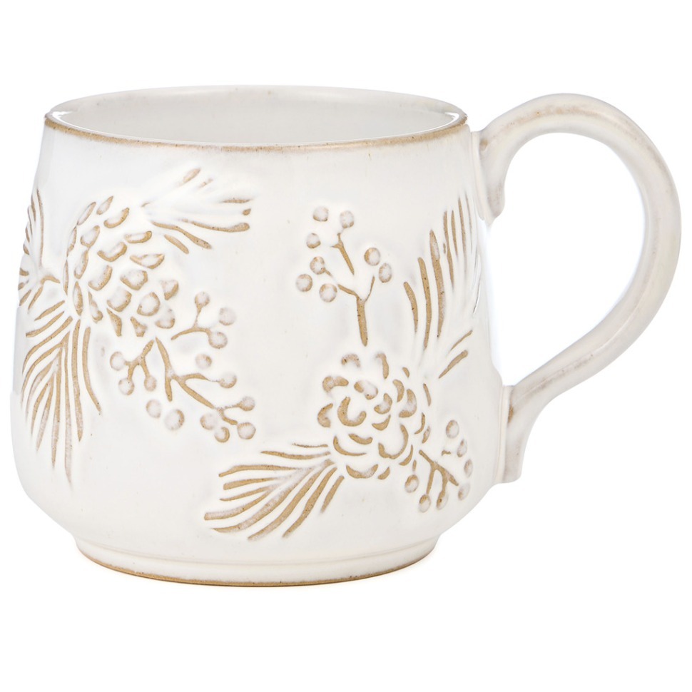 Фото Кружка коллекция pine cones, 14,7*10,6*10,2 см, 550 мл Bronco (230-519) - интернет-магазин МегаТерем в Москве