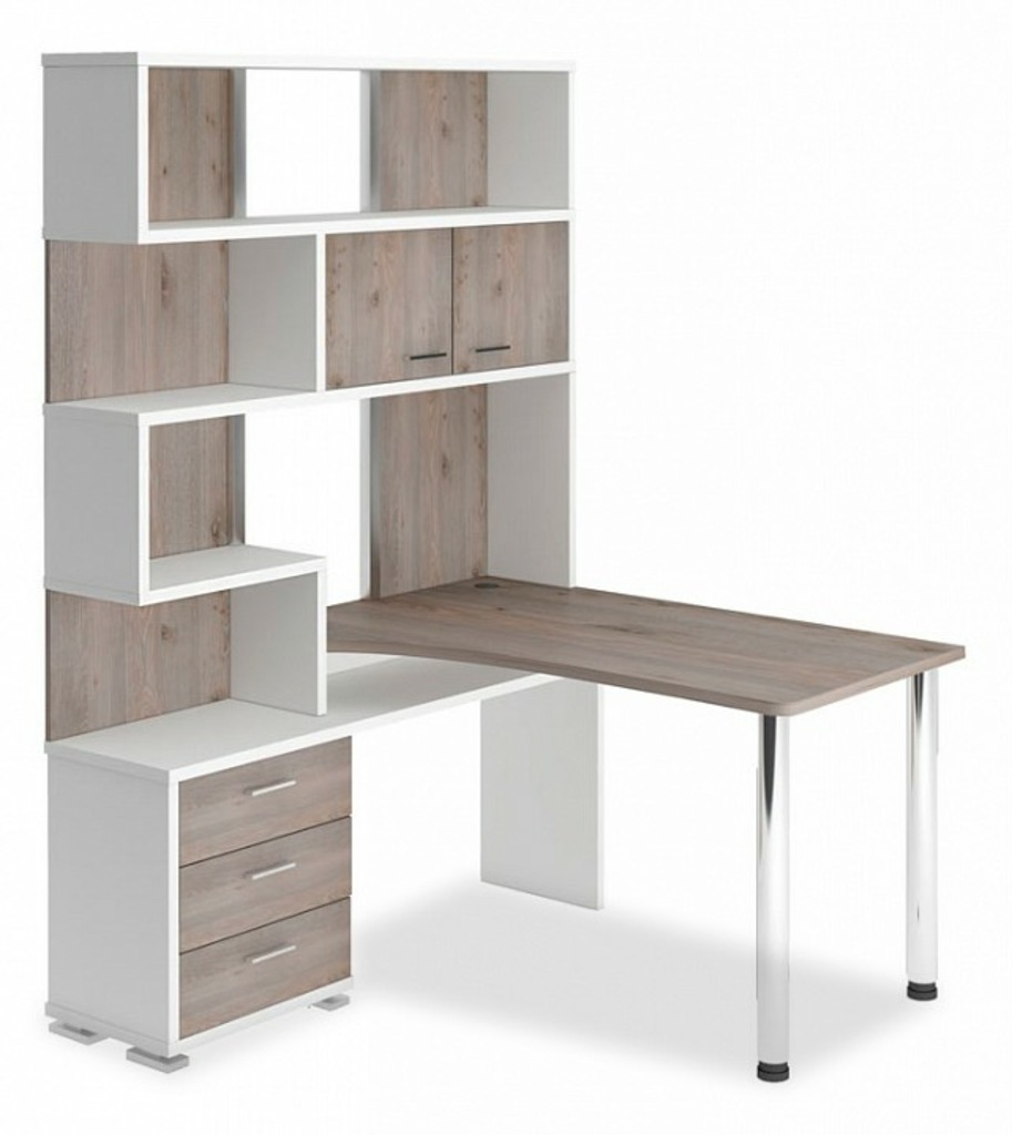 Фото Стол компьютерный Домино нельсон СР-420/130 MER_SR-420_130_BENN-LEV - интернет-магазин МегаТерем в Москве