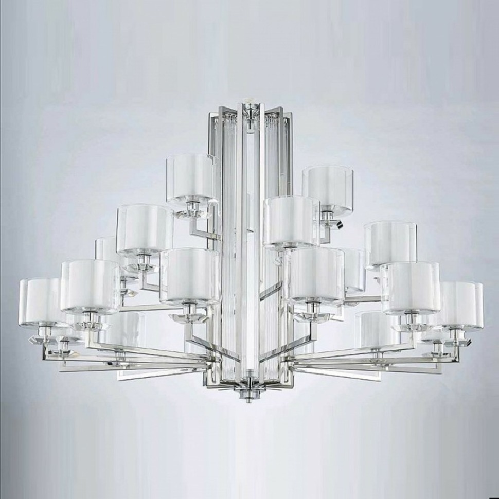 Фото Потолочная люстра Newport 4400 4412+6+3/C chrome NWP_M0057162 - интернет-магазин МегаТерем в Москве