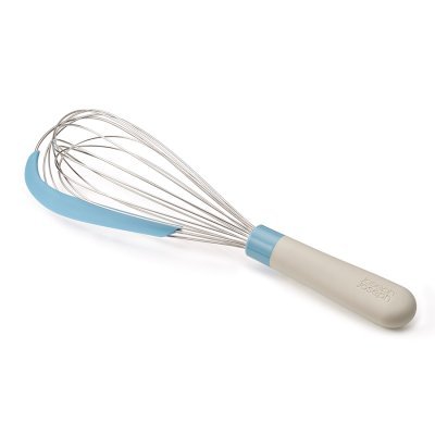 Венчик со скребком 2-в-1 whiskle голубой (54852)