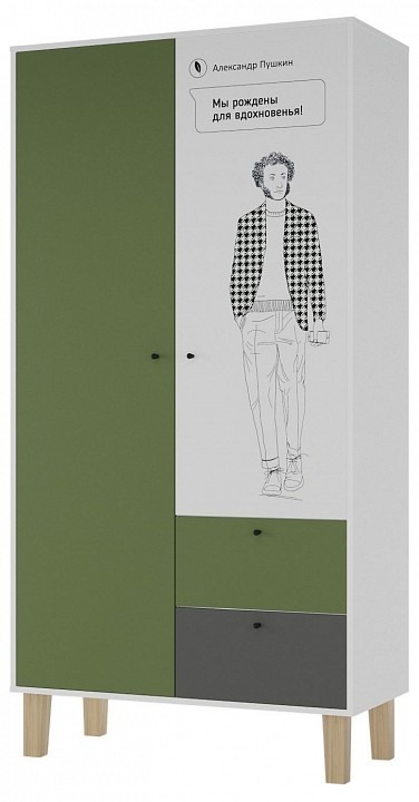 Фото Шкаф платяной Story MBW_102091 - интернет-магазин МегаТерем в Москве