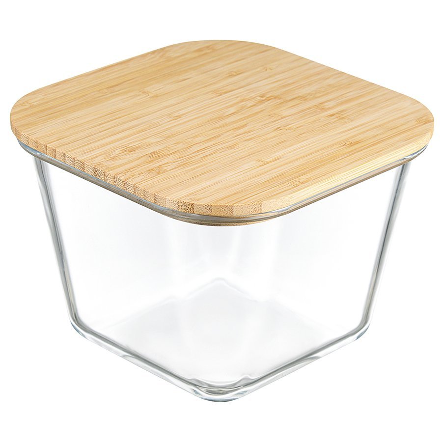 Фото Контейнер для запекания и хранения квадратный eco store с крышкой из бамбука, 1,9 л (75129) - интернет-магазин МегаТерем в Москве