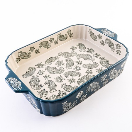 Фото Форма для запекания керамическая LORAINE (60347) - интернет-магазин МегаТерем в Москве