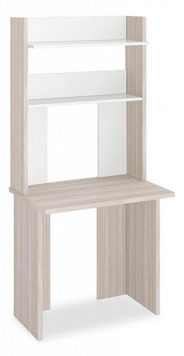 Фото Стол компьютерный Домино Lite СКЛ-Прям80+НКЛХ 80 КБЕ MER_SKL-Pryam80_NKLH_80_KBE - интернет-магазин МегаТерем в Москве