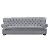 Диван Черчиль NSSF-5178-60/SJ101S-006, каркас дуб, обивка лен, ACCRA, RESTORATION HARDWARE