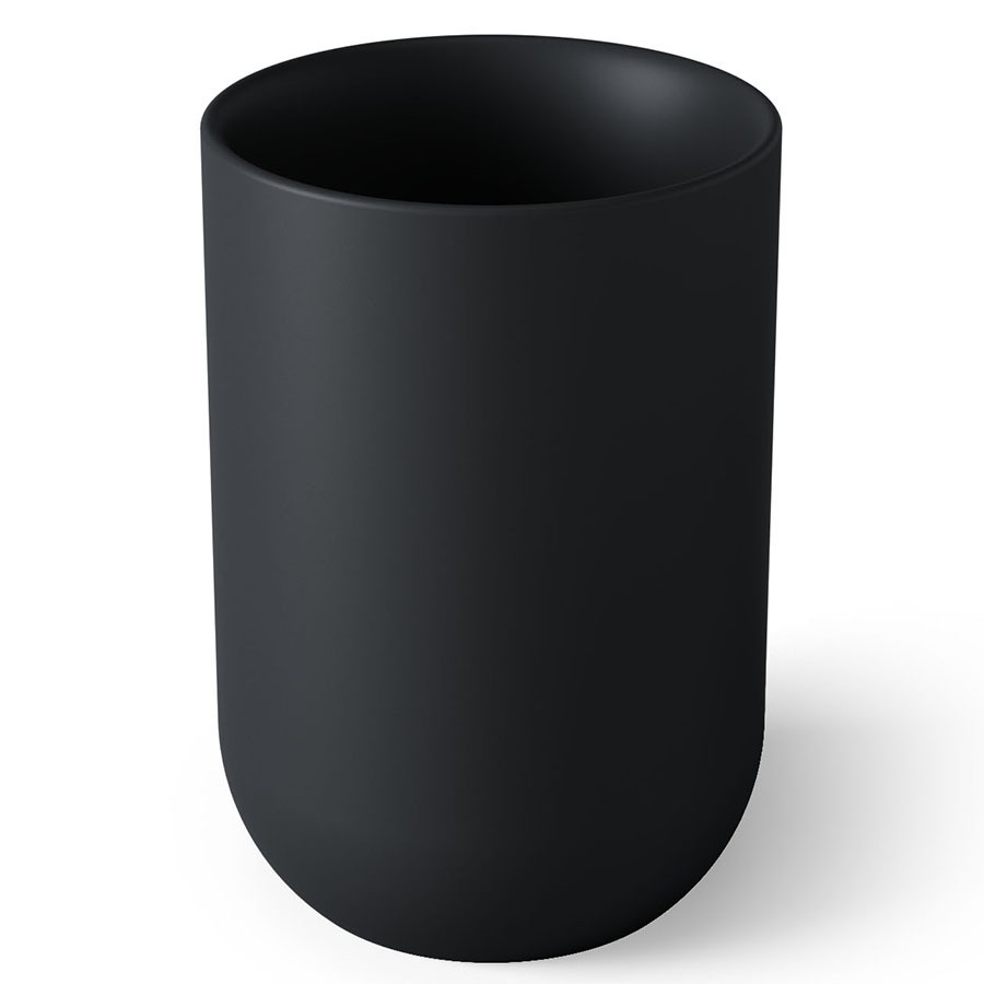 Фото Cтакан для зубных щеток junip, черный (66986) - интернет-магазин МегаТерем в Москве