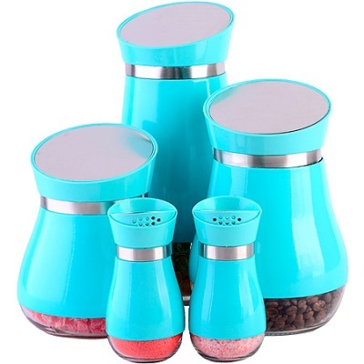 Набор банок для сыпучих продуктов из 5 шт MAYER BOCH (31033)