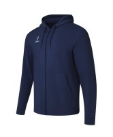 Худи на молнии JÖGEL ESSENTIAL Cotton FZ Hoodie, темно-синий (2121892)