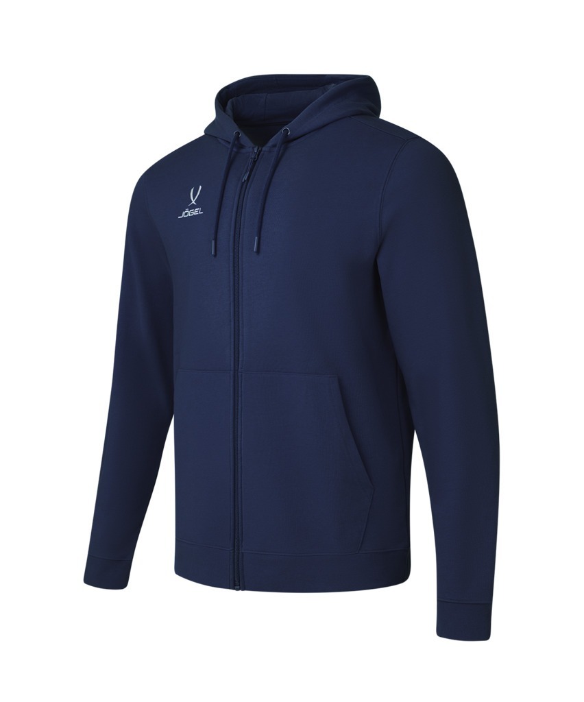 Фото Худи на молнии JOGEL ESSENTIAL Cotton FZ Hoodie, темно-синий (2121892) - интернет-магазин МегаТерем в Москве